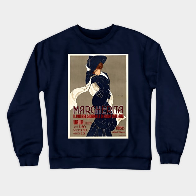 Margherita Crewneck Sweatshirt by Donkeh23